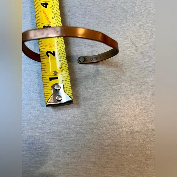 Copper Pure Cuff Bracelet - Picture 6 of 6